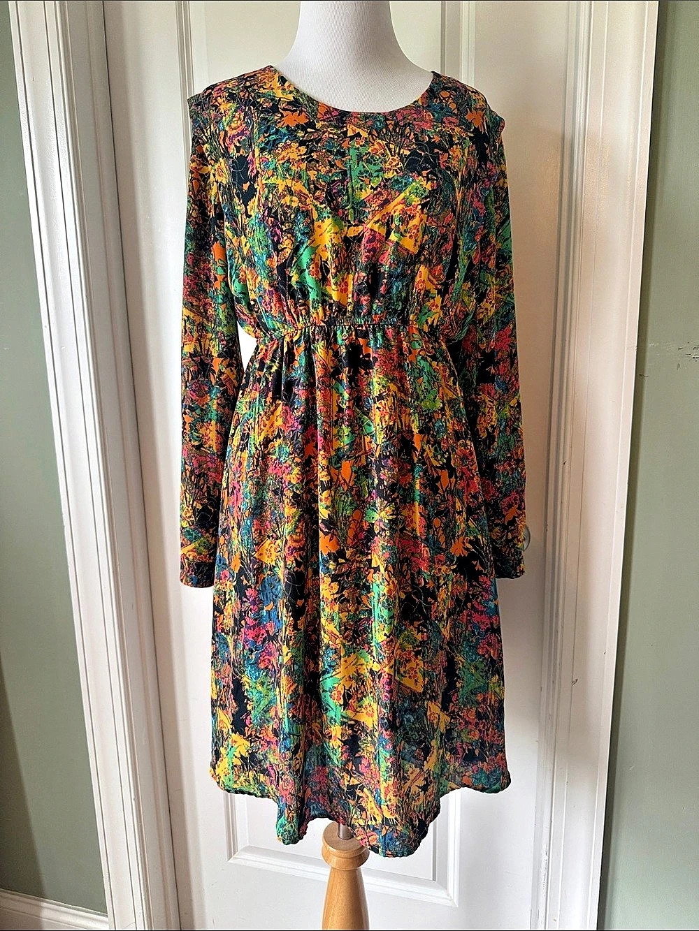 ECLAIR colorful Dress in Multicolor Size Medium